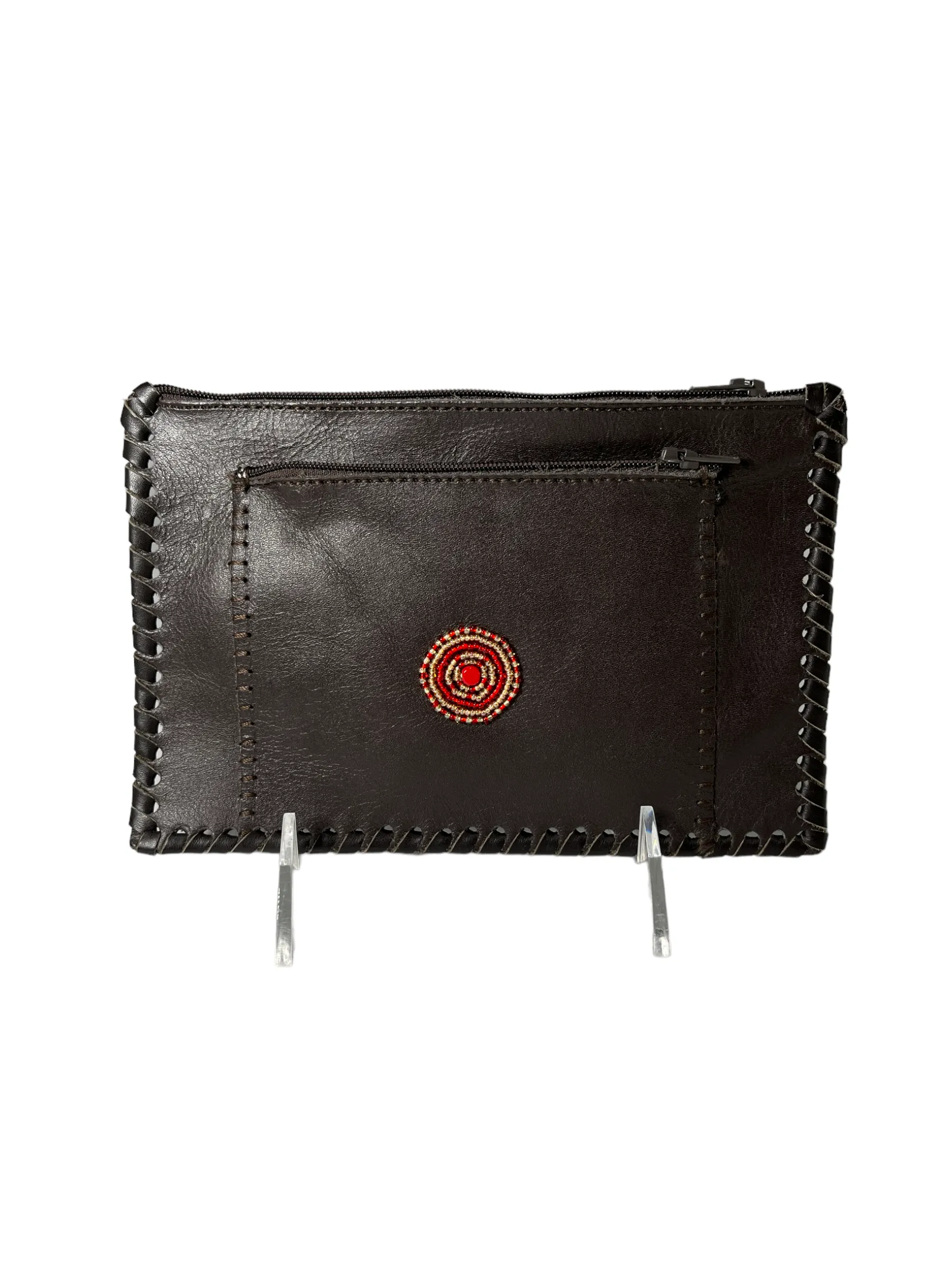 Assorted Maasai Beaded Leather Wallet