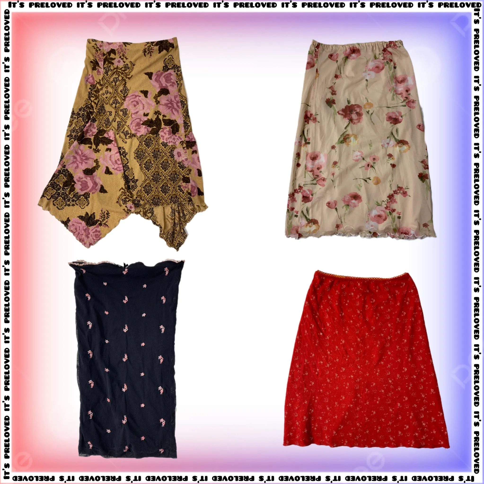 Mesh Skirts Mix(SS-184)