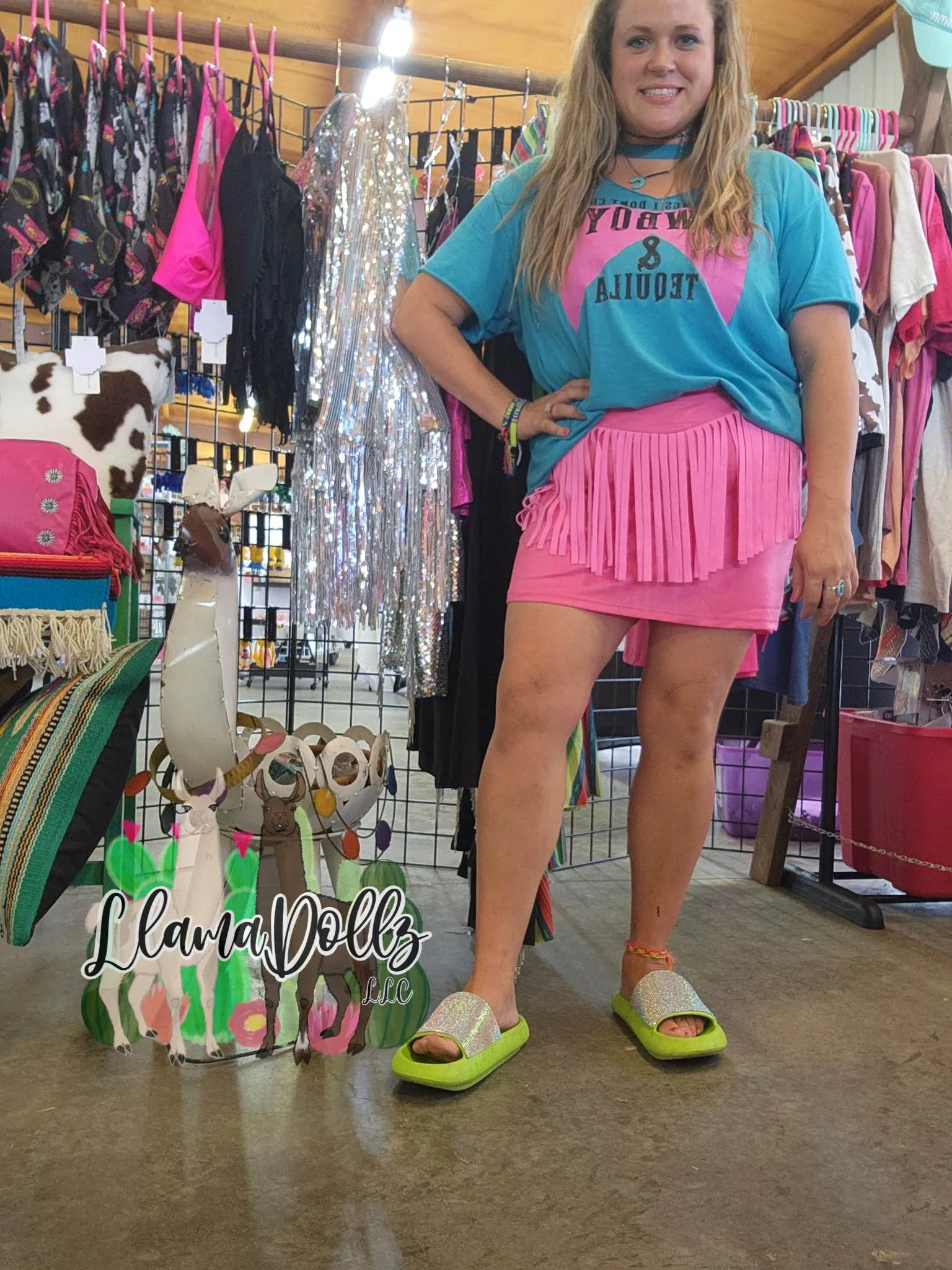 Round Up Womens Skort Pink