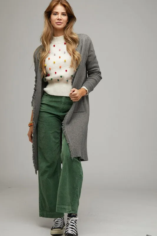 The Hard Truth Fringe Edge Cardigan